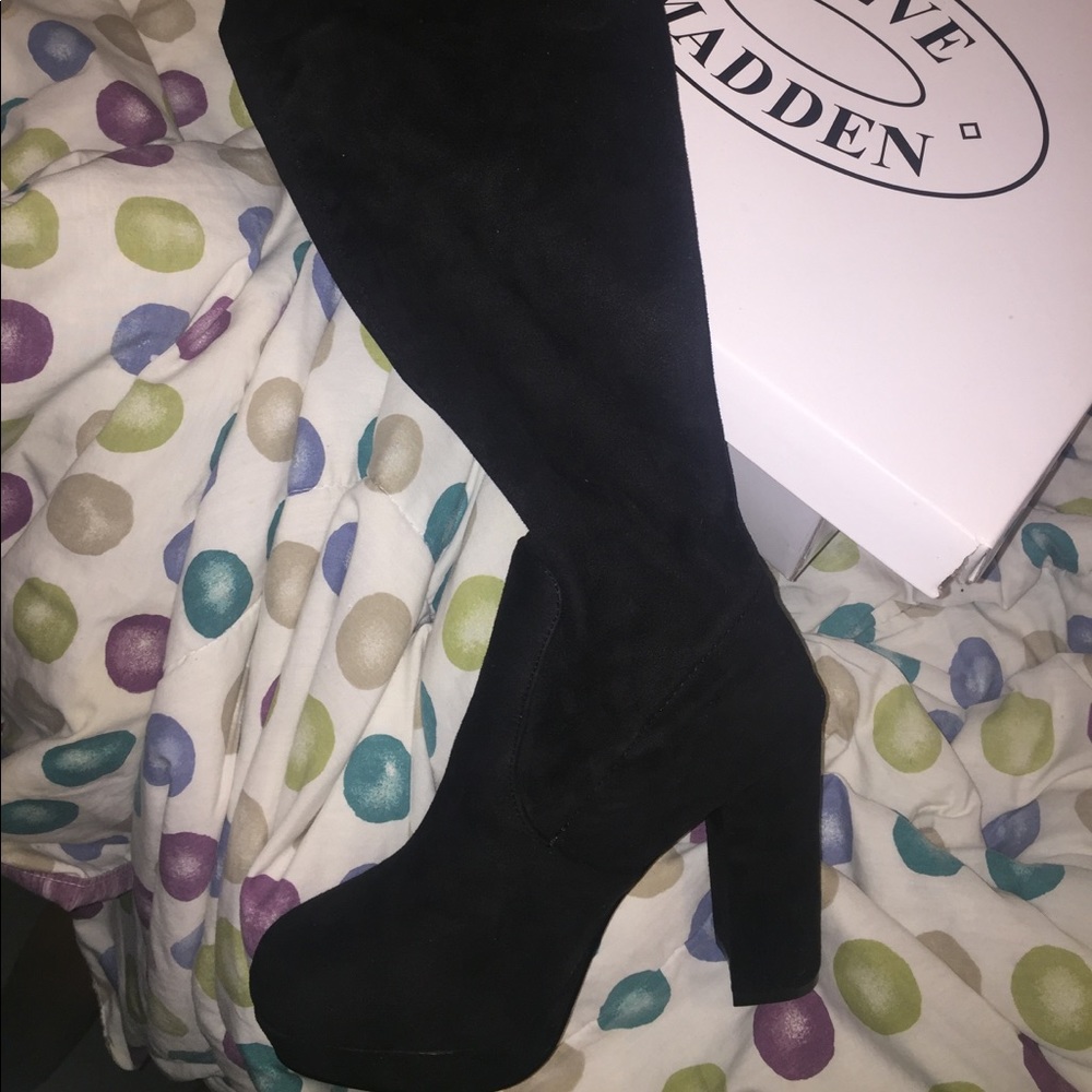 Steve Madden thigh high boots brand new